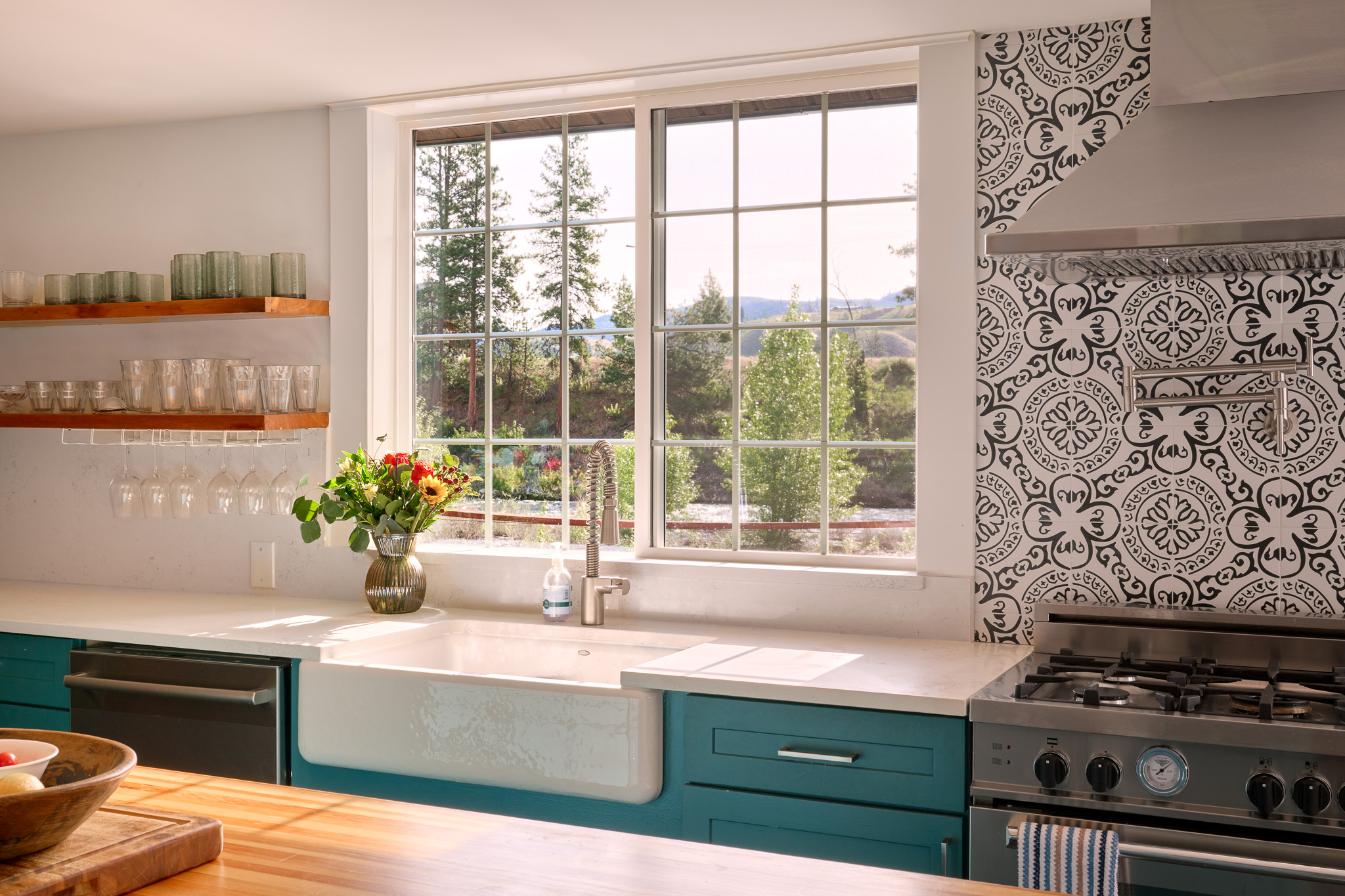 The farmhouse sink
