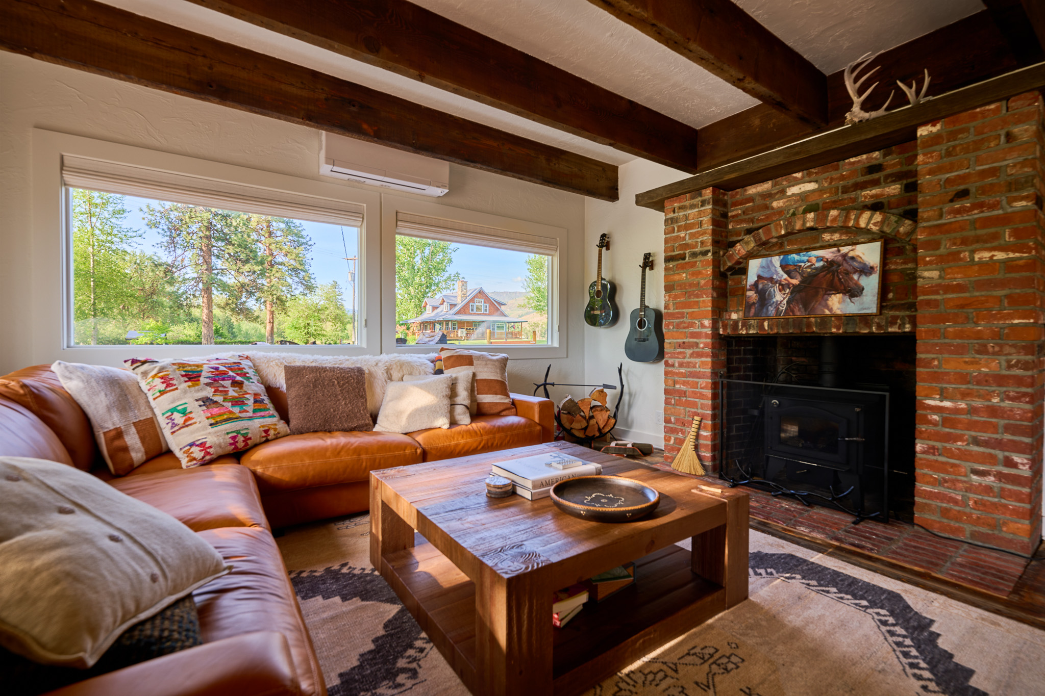 The living room