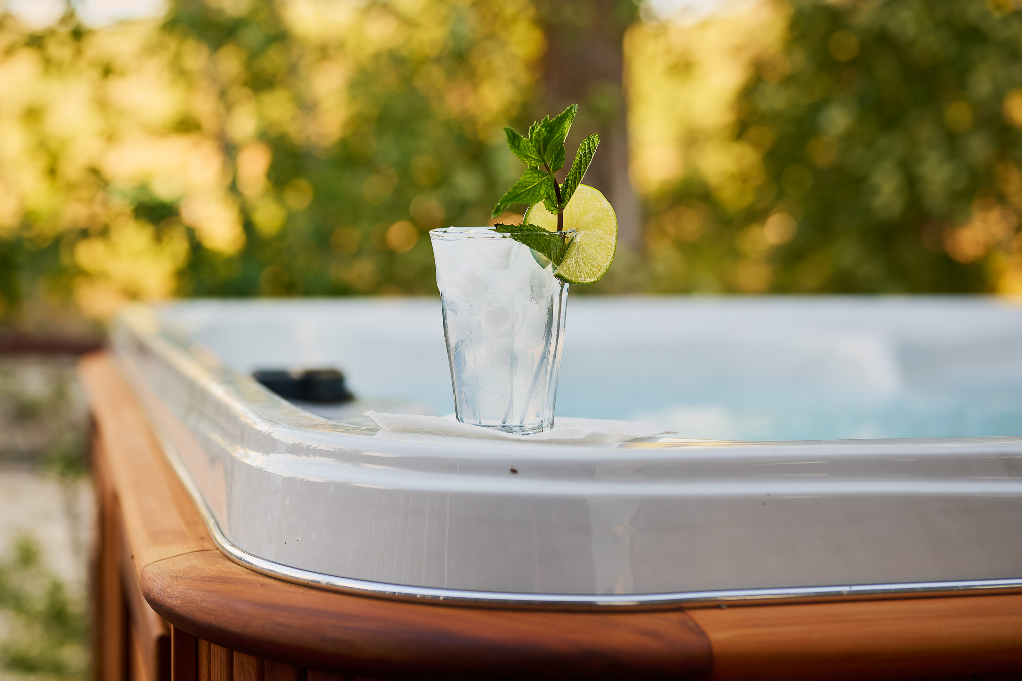 The hot tub