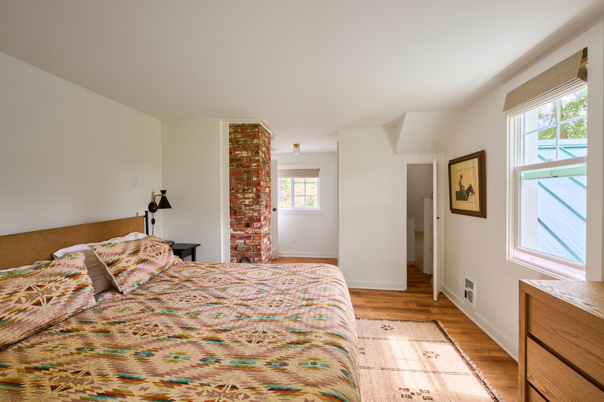 Upstairs king bedroom